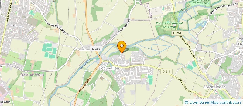 localisation de l'entreprise SASU-CED  BEAUVALLON