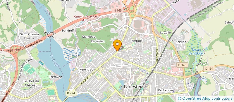 localisation de l'entreprise SASU CELIK BAT  LANESTER