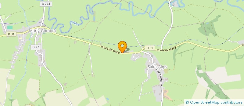 localisation de l'entreprise SASU CENTRE CANIN DE LA HAIE DES COPELINS  SAINT-ALGIS