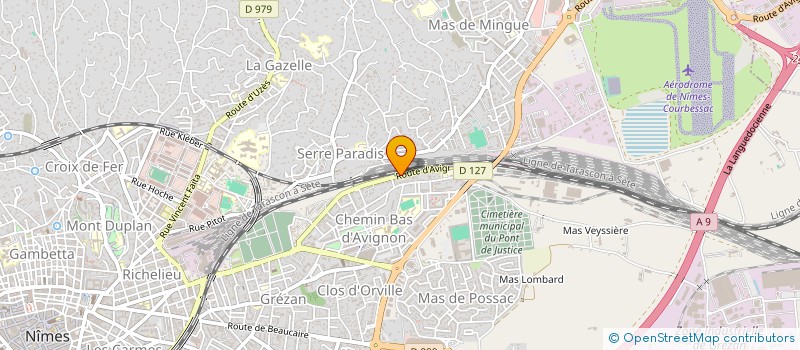 localisation de l'entreprise SASU CHAIS CHRISTOPHE  SAINT-BONNET-DU-GARD