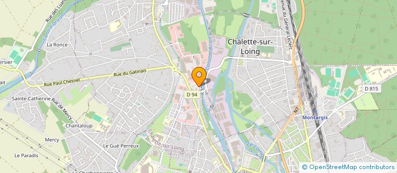 localisation de l'entreprise SASU CHAMPAIX AUTO à CHALETTE-SUR-LOING