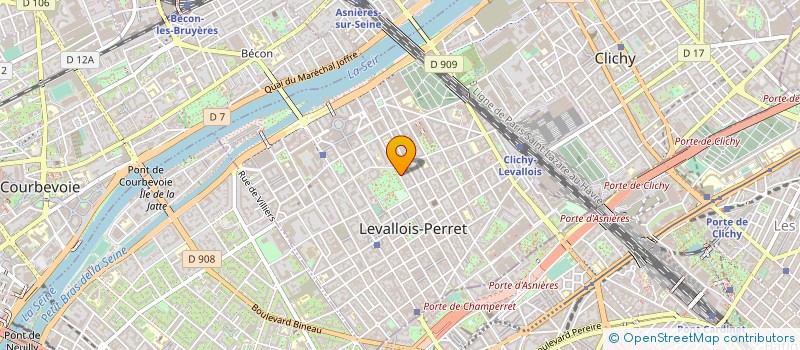 localisation de l'entreprise SASU CHARLES VIENNOT à LEVALLOIS PERRET