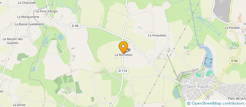 localisation de l'entreprise SASU CHERAUD  SAINT-PERE-EN-RETZ