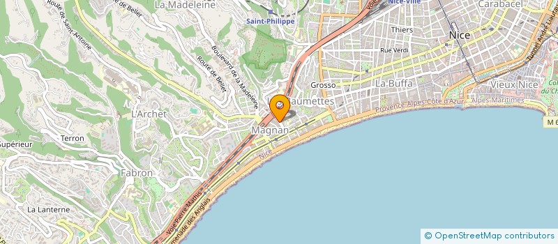 localisation de l'entreprise SASU CHIC RENOV  NICE