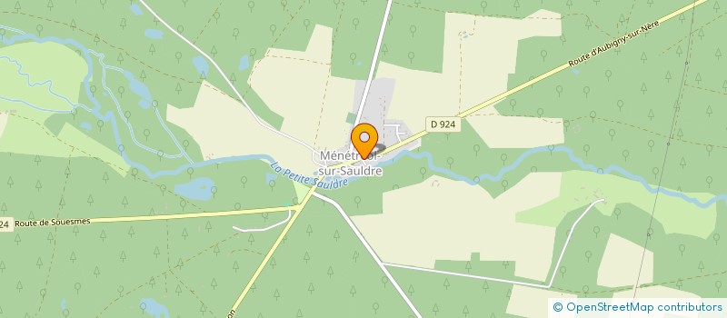 localisation de l'entreprise SASU CHILLOUX ROMUALD  SAINTE-MONTAINE