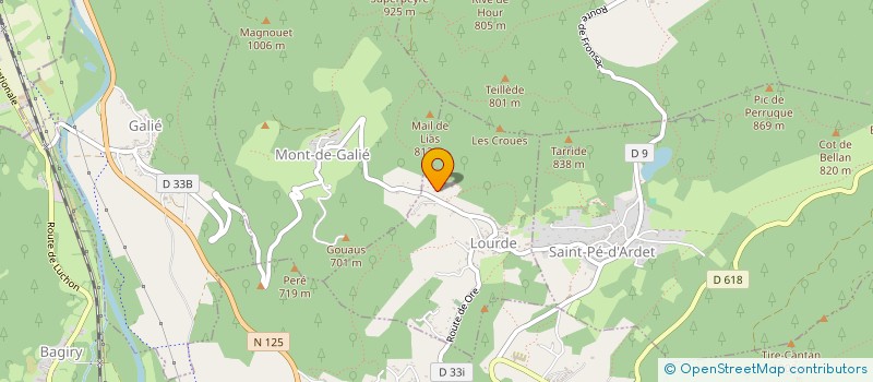 localisation de l'entreprise SASU CHRISCO  LOURDE