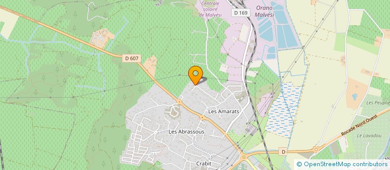 localisation de l'entreprise SASU CHRISTIAN SANCHEZ  NARBONNE