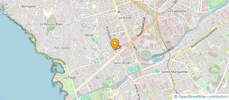 localisation de l'entreprise SASU CHRISTOPHE FALBO à MARSEILLE