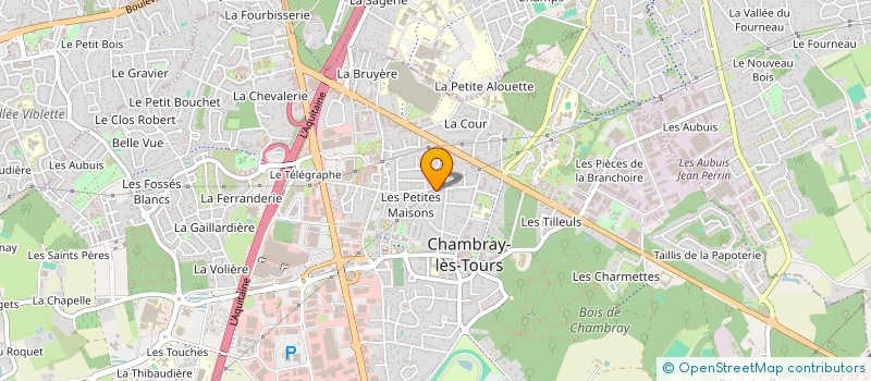 localisation de l'entreprise SASU CHRISTOPHE GARCIA  CHAMBRAY-LES-TOURS