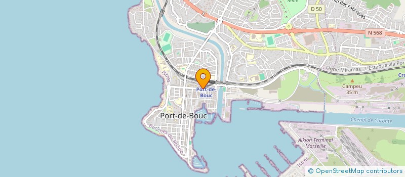 localisation de l'entreprise SASU CHRONO PIECES AUTO  PORT-DE-BOUC