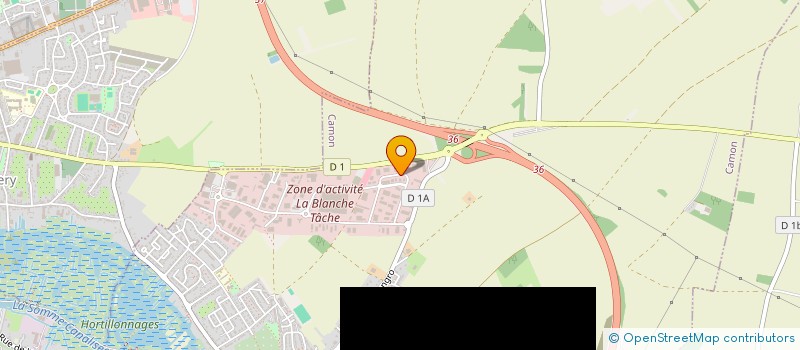 localisation de l'entreprise SASU CLELINE ARRAS  CAMON