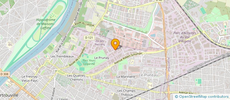 localisation de l'entreprise SASU CLEMENT  MONTESSON