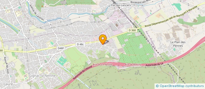 localisation de l'entreprise SASU CLEMENT COTE JARDIN à GIGNAC-LA-NERTHE