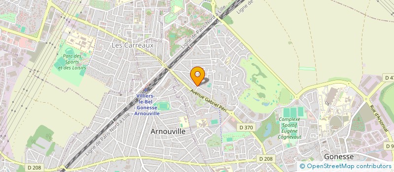 localisation de l'entreprise SASU COLAK ROBERT à GONESSE