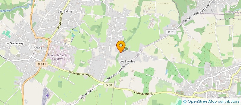 localisation de l'entreprise SASU COMPTAGENCY  BRINDAS