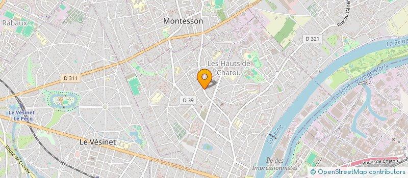 localisation de l'entreprise SASU CONSEILS & CROISSANCE  CHATOU