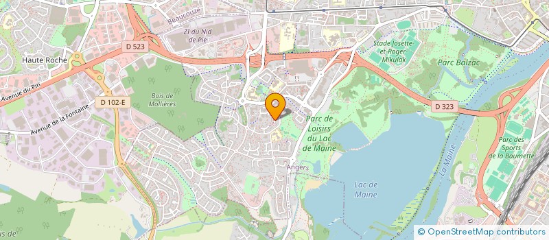 localisation de l'entreprise SASU CONSULTANT EXPERTISE BATIMENT à ANGERS
