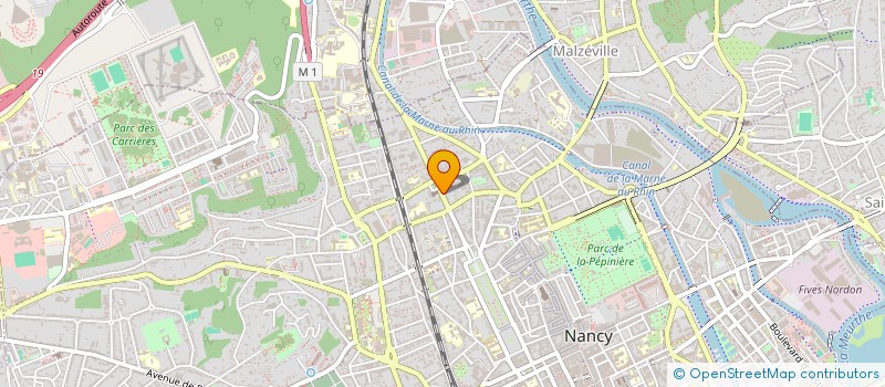 localisation de l'entreprise SASU CONTRI  NANCY