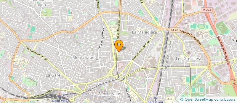 localisation de l'entreprise SASU CONVOYAGE 21 à DIJON