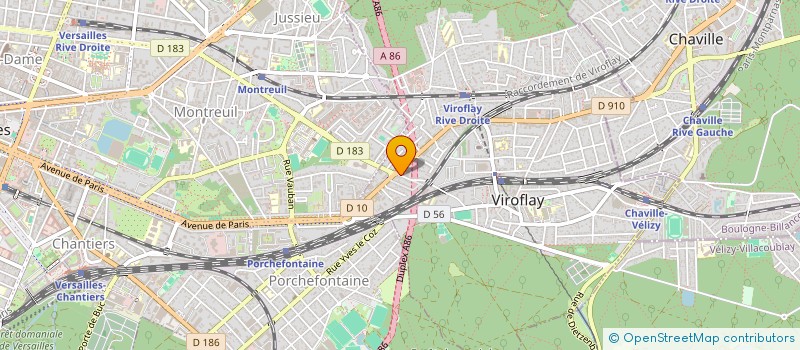 localisation de l'entreprise SASU CORINNE COCQUEBERT  VIROFLAY