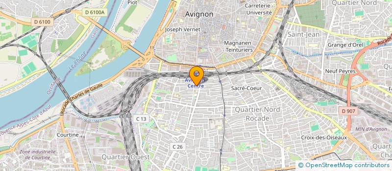 localisation de l'entreprise SASU CORVINO  AVIGNON