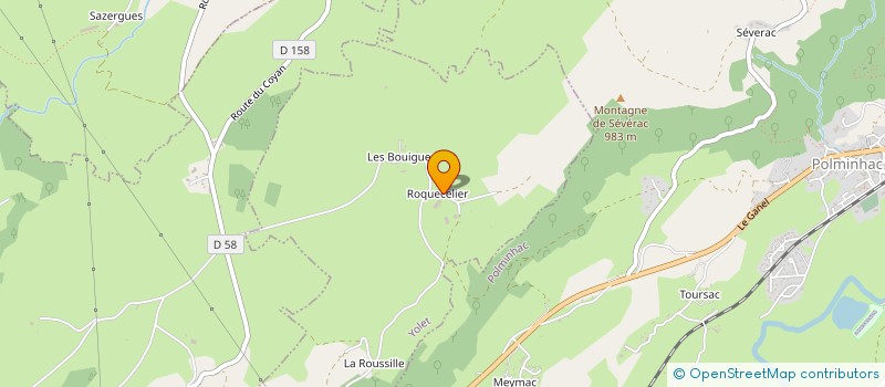 localisation de l'entreprise SASU COUDERC ENERGIE à YOLET