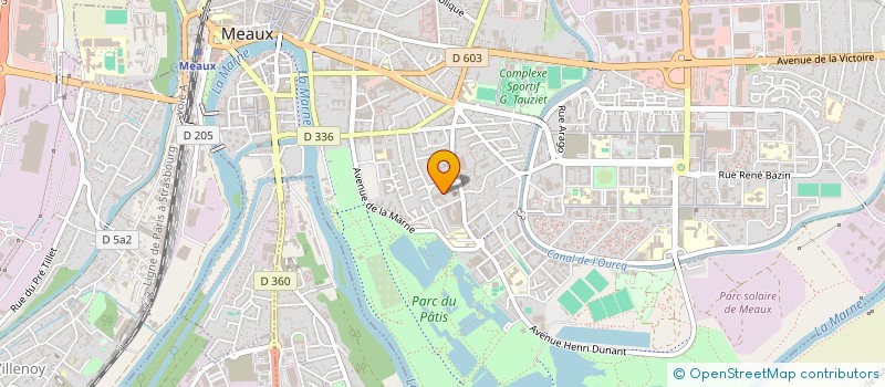 localisation de l'entreprise SASU COUDERT SECURITE  MEAUX