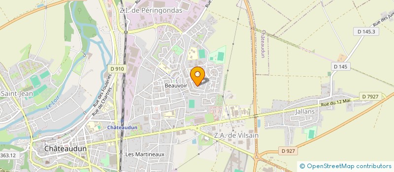 localisation de l'entreprise SASU COULEUR GARANCE à CHATEAUDUN