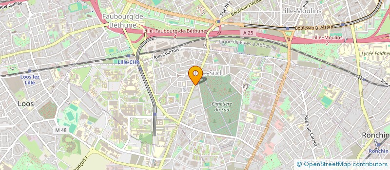 localisation de l'entreprise SASU CPF  LILLE