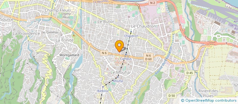 localisation de l'entreprise SASU CRETEAU GESTION à SAINT-DENIS