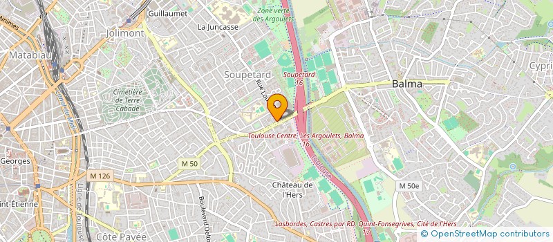 localisation de l'entreprise SASU CSI à TOULOUSE