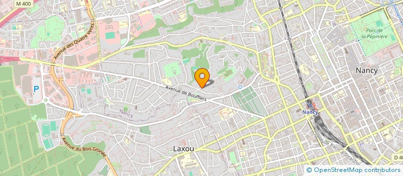 localisation de l'entreprise SASU CTMR à NANCY