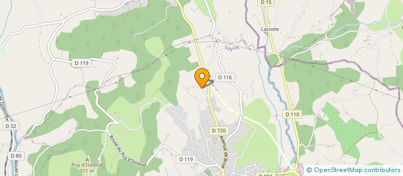 localisation de l'entreprise SASU CTP à SAINT-MICHEL-DE-BANNIERES