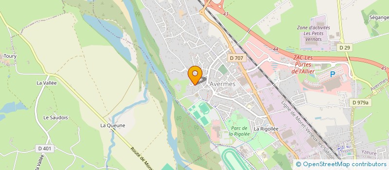 localisation de l'entreprise SASU CY BFM  AVERMES