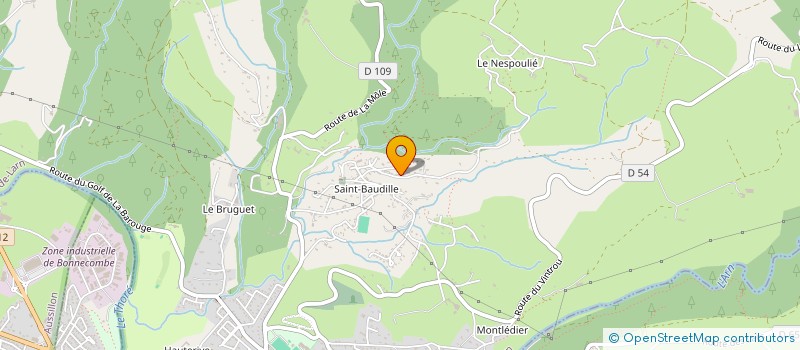 localisation de l'entreprise SASU D'ARCHITECTURE AUDESS  PONT-DE-LARN