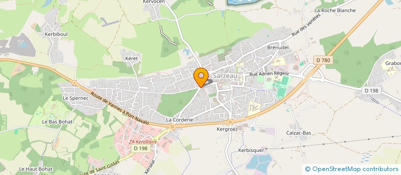 localisation de l'entreprise SASU D'ARCHITECTURE DE RHUYS  SARZEAU