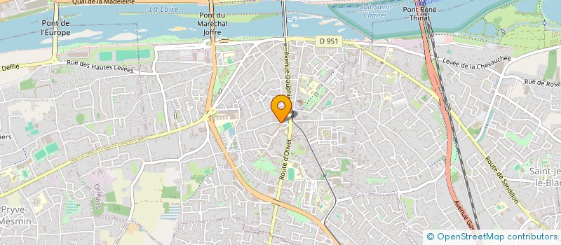 localisation de l'entreprise SASU D'ORANGE à ORLEANS