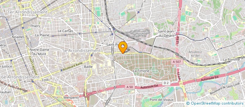 localisation de l'entreprise SASU D2F à MARSEILLE