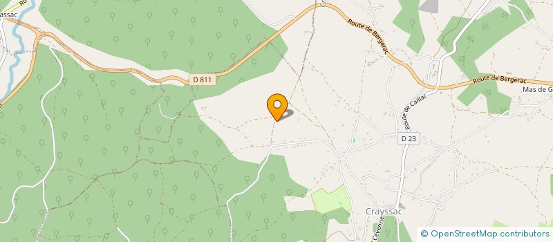 localisation de l'entreprise SASU DA SILVA PEREIRA DELFIM  CRAYSSAC