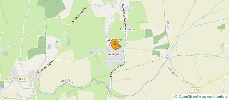 localisation de l'entreprise SASU DAGON BROYAGE FRAISAGE FORESTIERS TRAVAUX AGRICOLES  MONTOLDRE