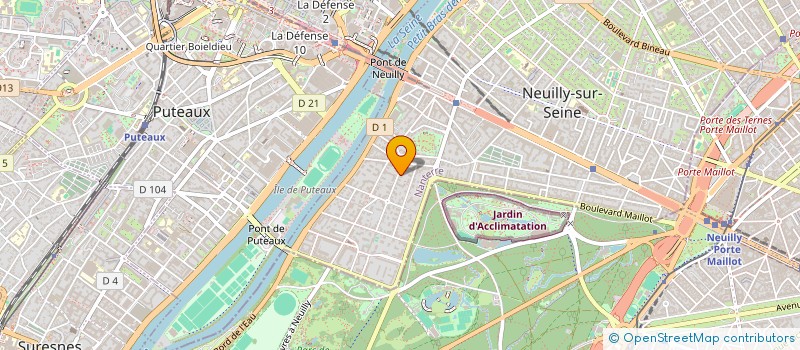 localisation de l'entreprise SASU DANIEL BETITO à NEUILLY-SUR-SEINE