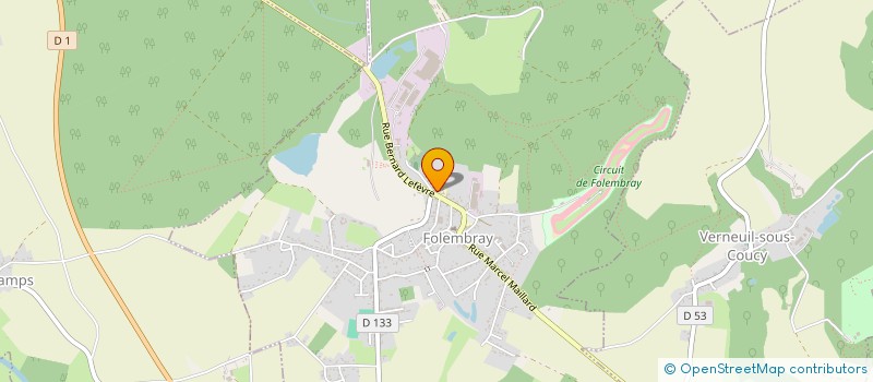 localisation de l'entreprise SASU DAUTREPPE à FOLEMBRAY
