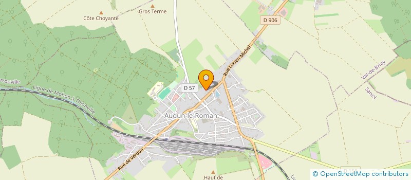 localisation de l'entreprise SASU DE LOWLANTY  AUDUN-LE-ROMAN