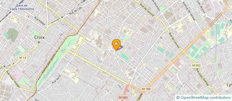 localisation de l'entreprise SASU DE LYON à ROUBAIX