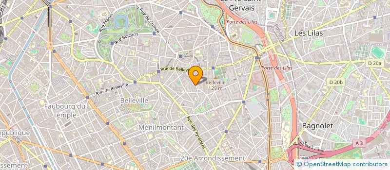 localisation de l'entreprise SASU DE MATOS  PARIS