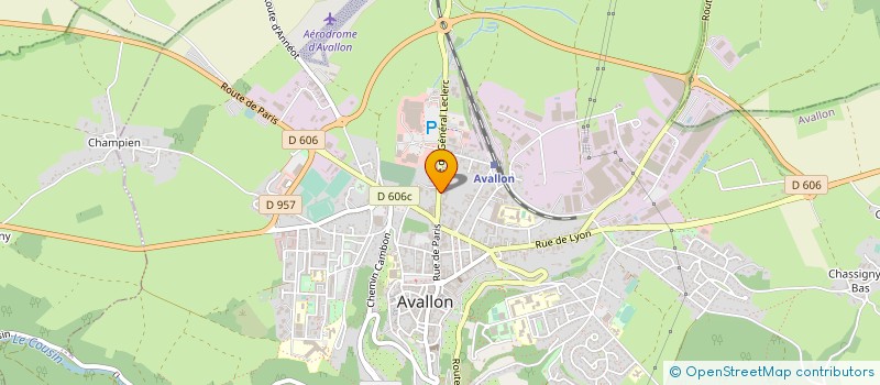 localisation de l'entreprise SASU DEGOUVE DE NUNCQUES à AVALLON