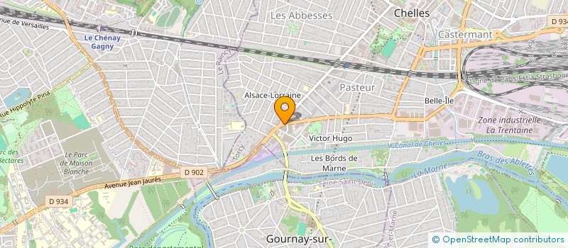 localisation de l'entreprise SASU DELIGHT BAR  CHELLES