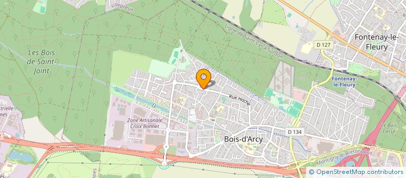 localisation de l'entreprise SASU DES GROULES  BOIS-D'ARCY