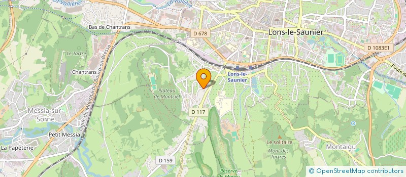 localisation de l'entreprise SASU DES TOUPES  LONS-LE-SAUNIER