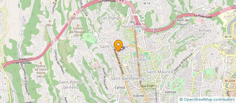 localisation de l'entreprise SASU DESTIGO SERVICES à NICE